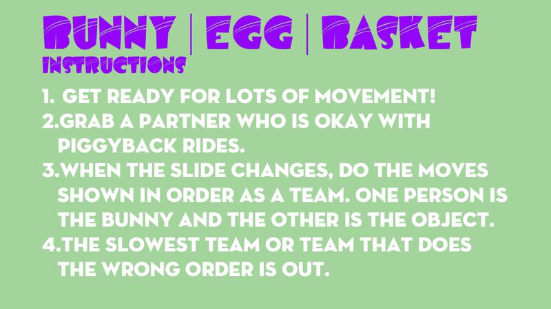 Easter Bunny Egg Basket